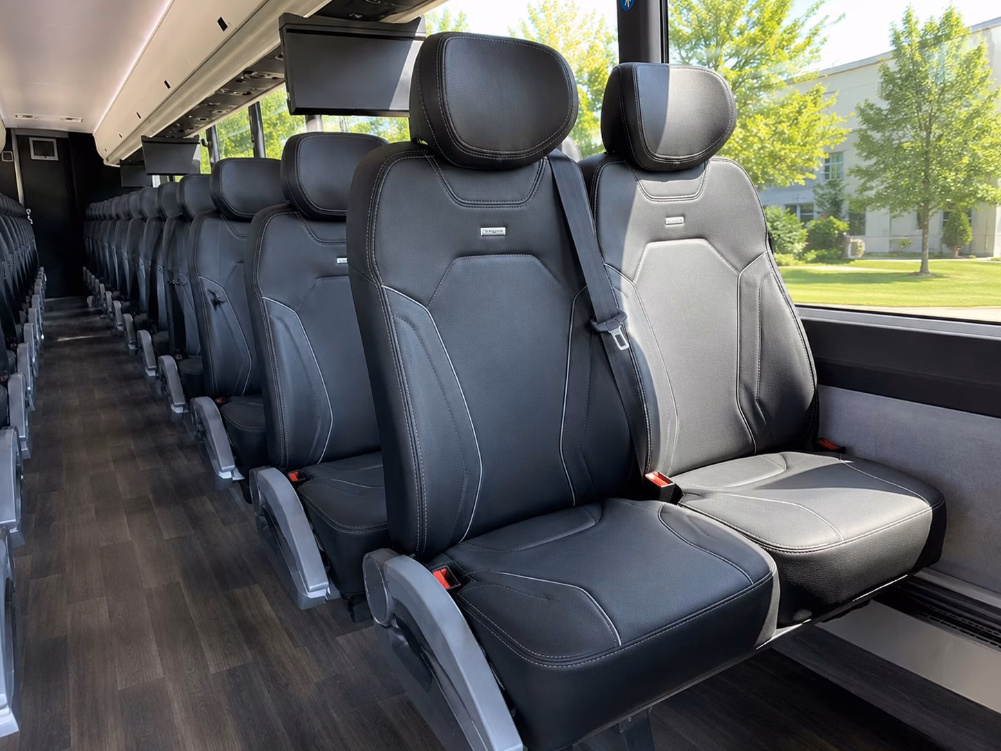 canton charter bus rentals to cleveland hopkins airport