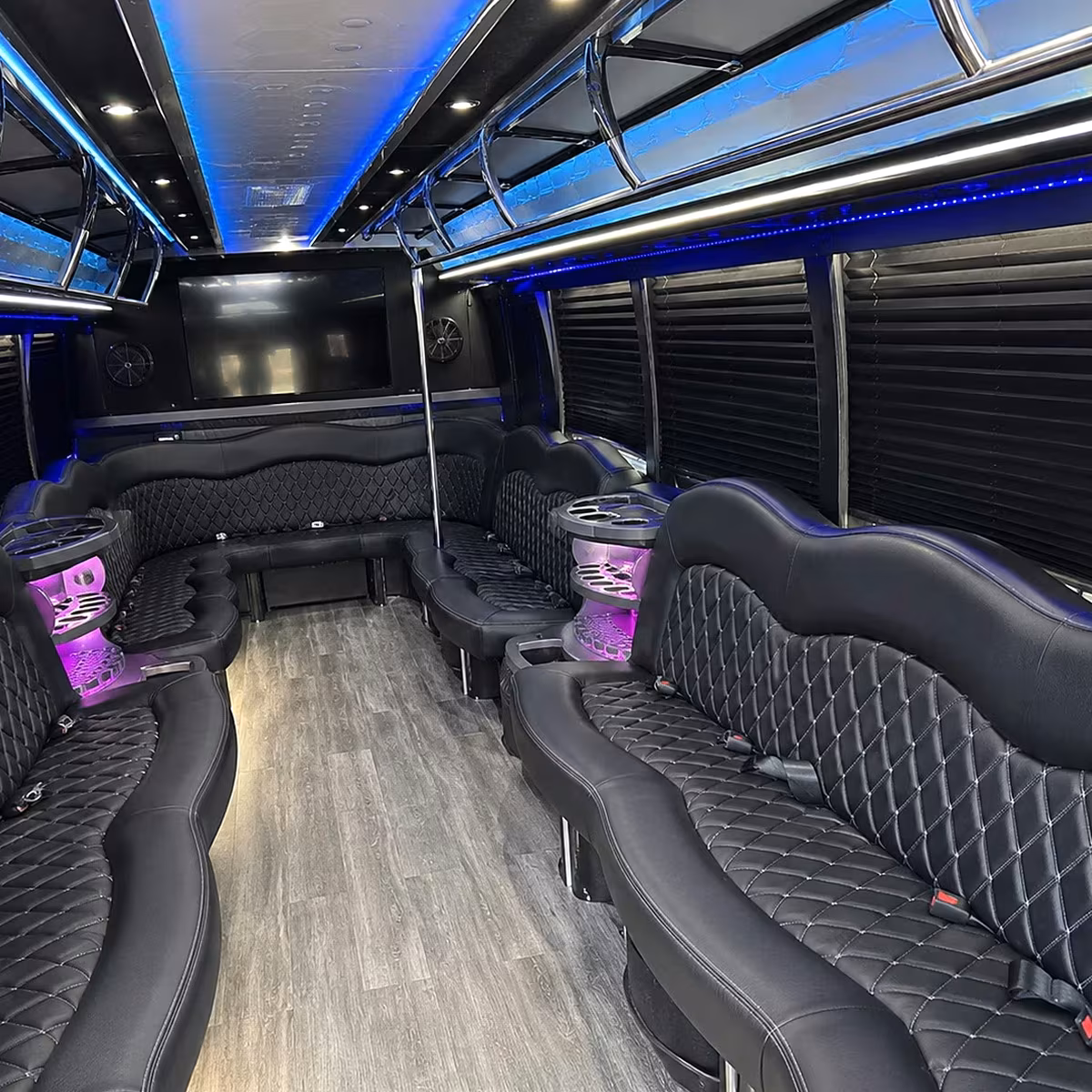 party bus interior