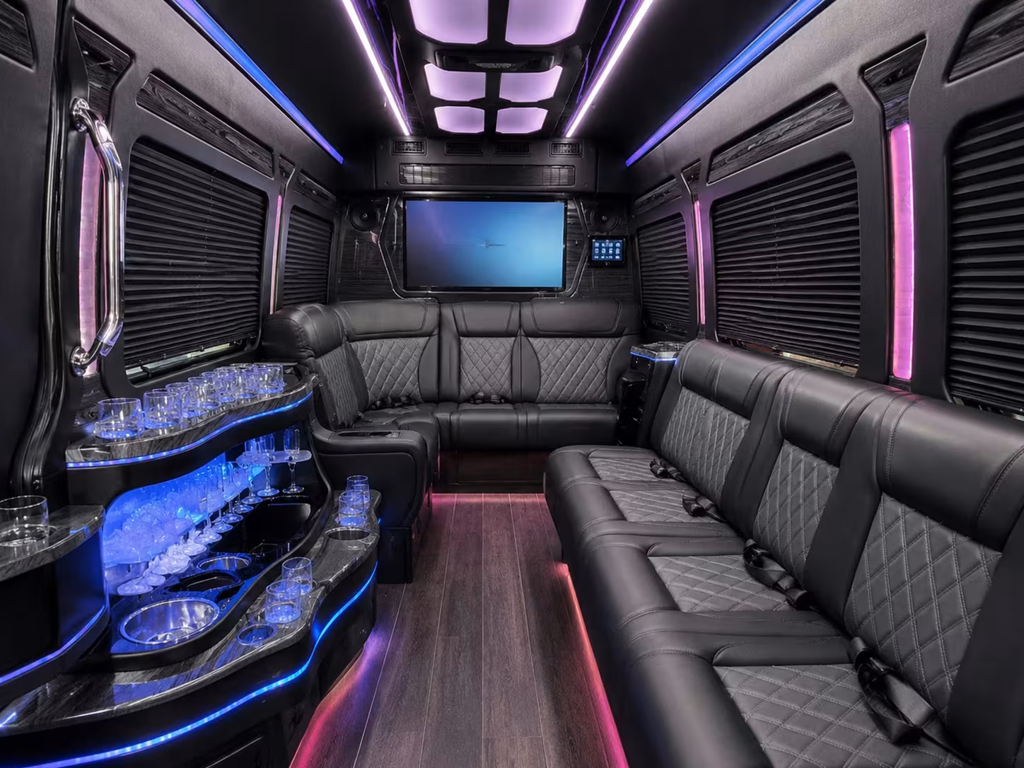 rehearsal dinner shuttle buses for your canton wedding party
