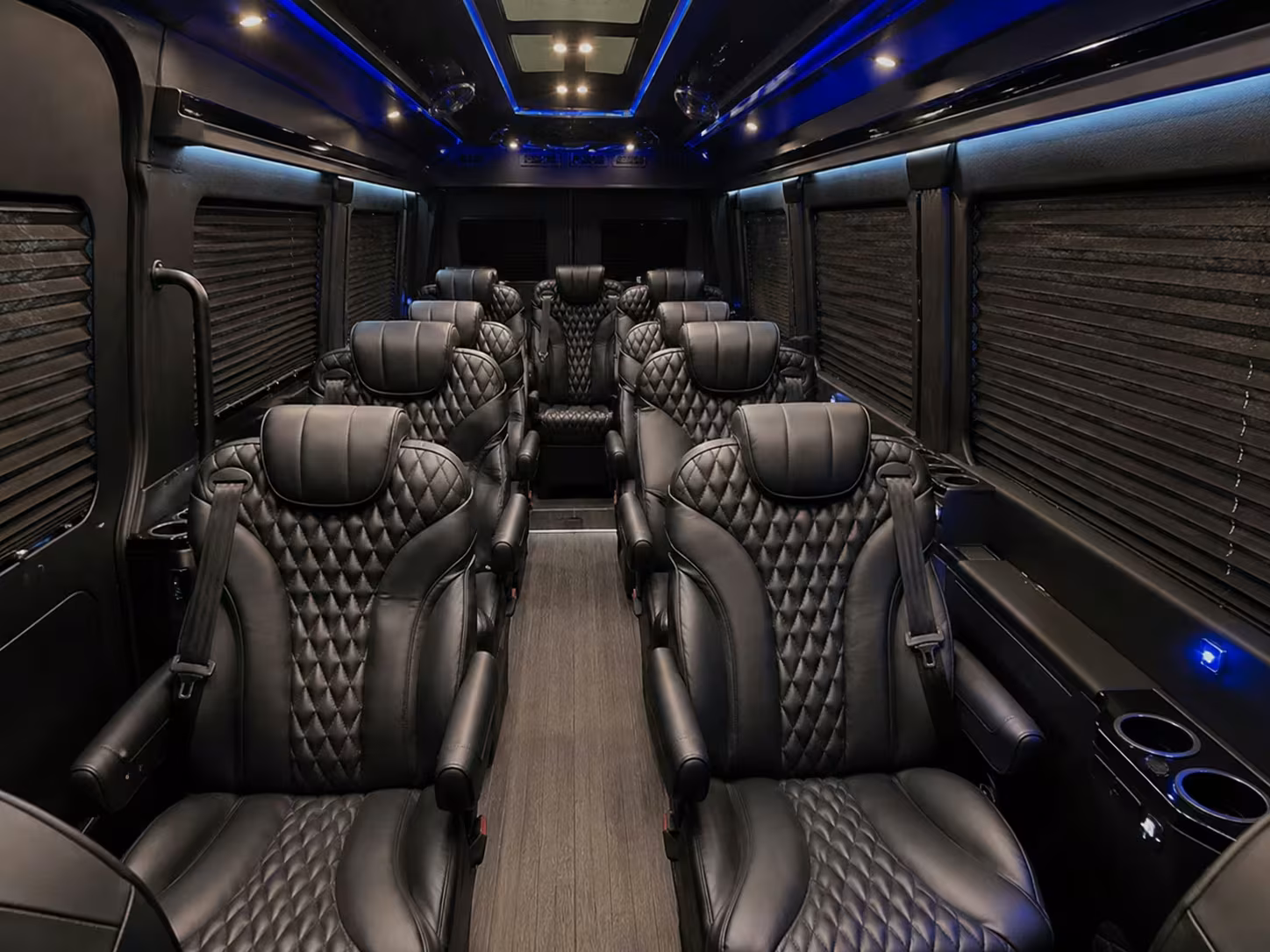 sprinter van with driver interior