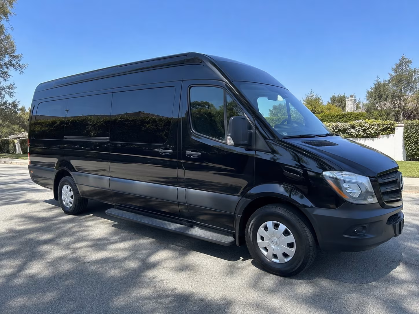 sprinter van with driver