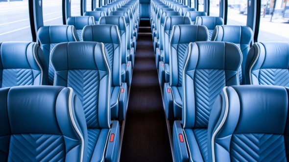 50 passenger charter bus interior cleveland