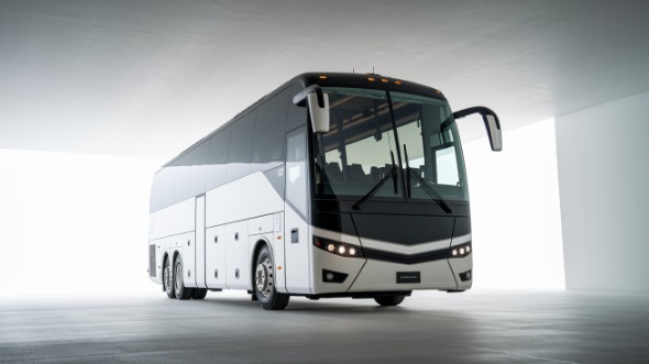 54 passenger charter bus cleveland