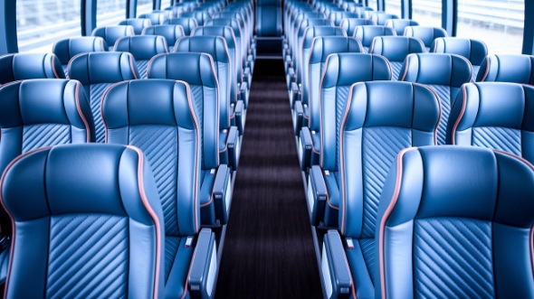 55 passenger charter bus interior cleveland