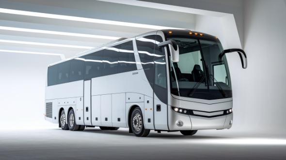 56 passenger charter bus cleveland