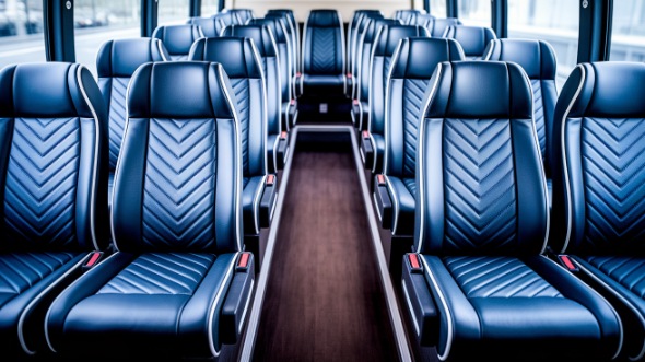 canton 18 passenger minibus inside