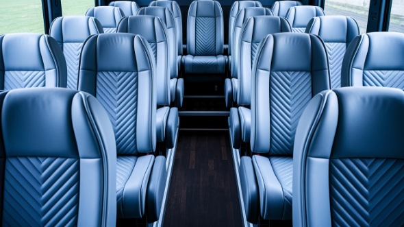 canton 30 passenger minibus inside