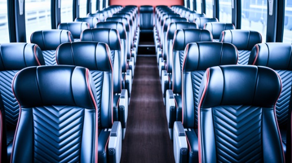 canton 54 passenger charter bus rental