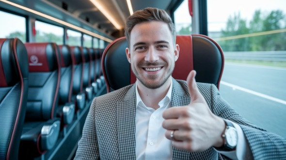 canton corporate bus rental